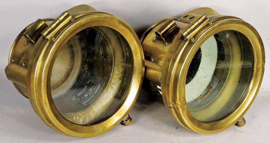 Model T Parts, Set of Ford Model 666 Headlamps: Model T Parts, Set of Ford Model 666 Headlamps. Sold as is.