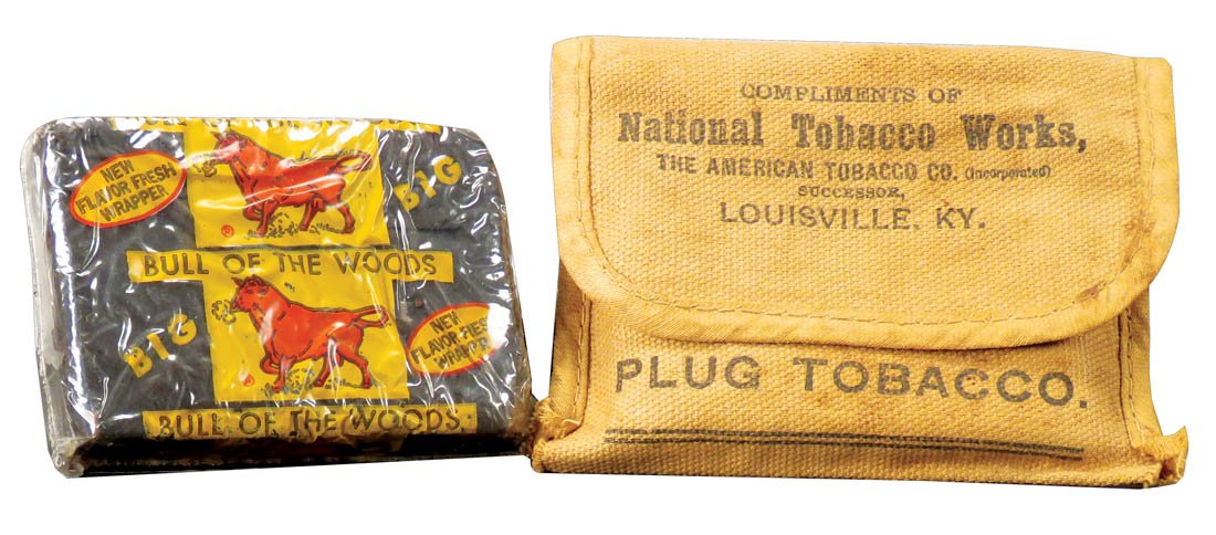 Bull Of The Woods Plug Tobacco & Tobacco Pouch