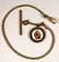 Antique Advertising Iroquois Brewing Co. Watch Fob