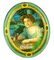 1909 Original Coca Cola Tin Serving Tray
