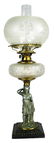 Fancy Antique Victorian Oil Lamp