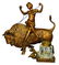 Antique Victorian Figural Inkwell