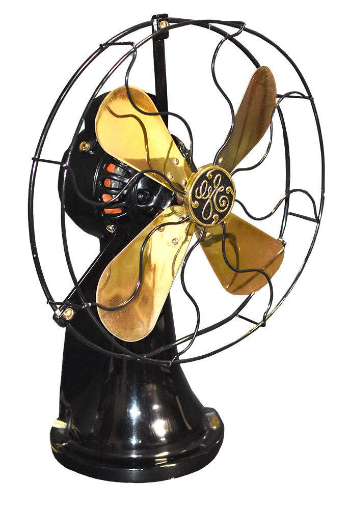 Working General Electric Coin Operated Fan: Working General Electric, Coin Operated, Fan, 5 Cent. Pre-payment fan motor C-5919-13. The mechanism is there but has been bypassed so the fan works by just turning it on. NOTICE: We did figure out ho