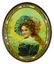 Jos. Streibich Wines Liquors Adv. Tin Serving Tray