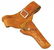 967: Tooled Leather Gun Rig Belt and Holster
