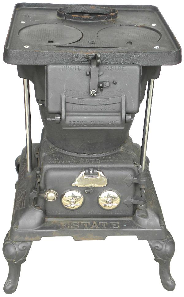 1761 Estate Caboose Cook Stove Oct 03, 2010 Showtime Auction