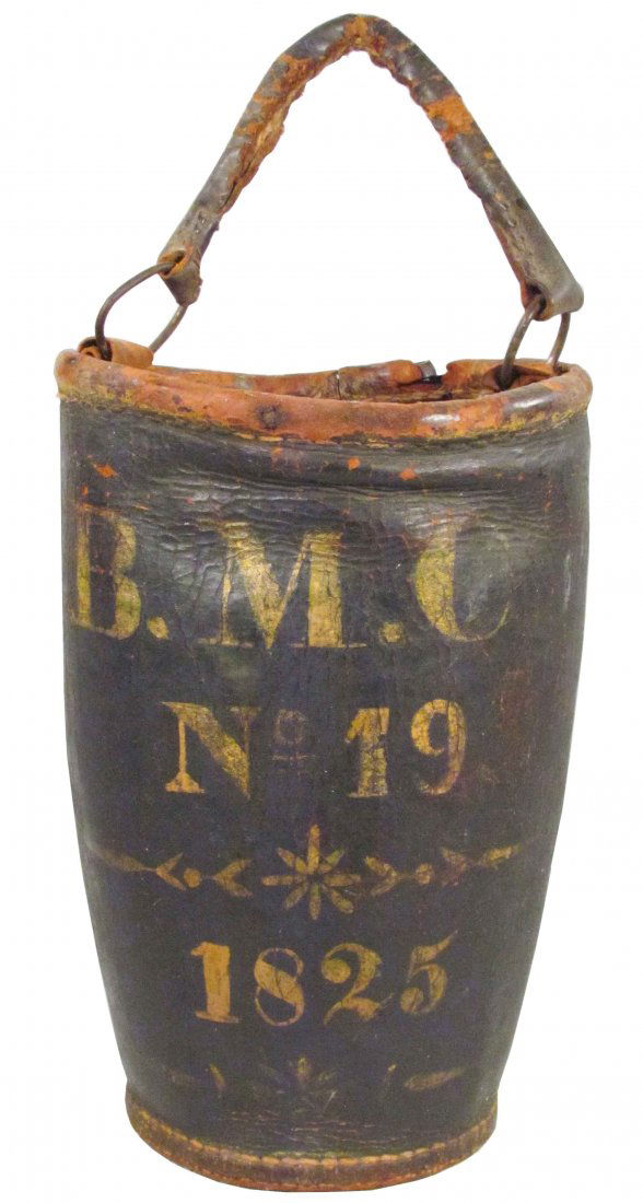 1303 Leather Fire Bucket