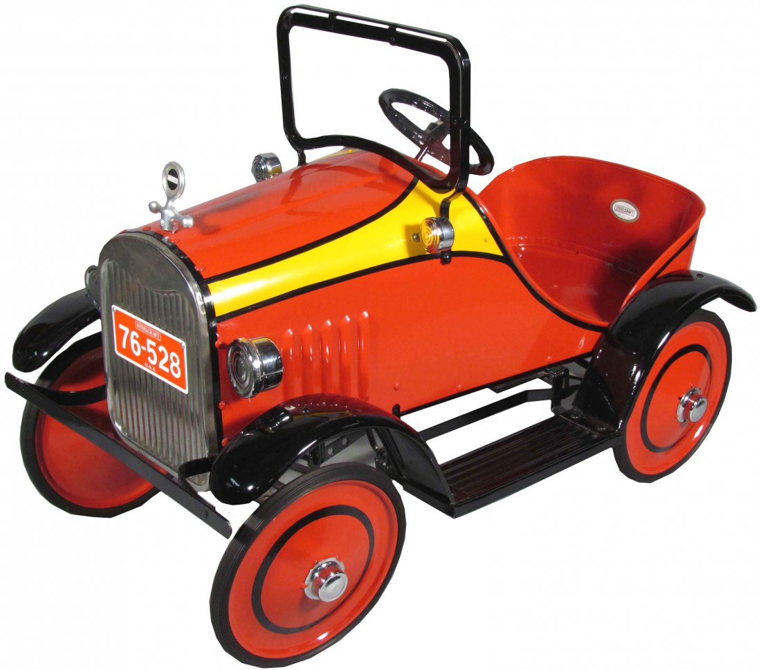 1491: 1930's Steelcraft Kids Pedal Car