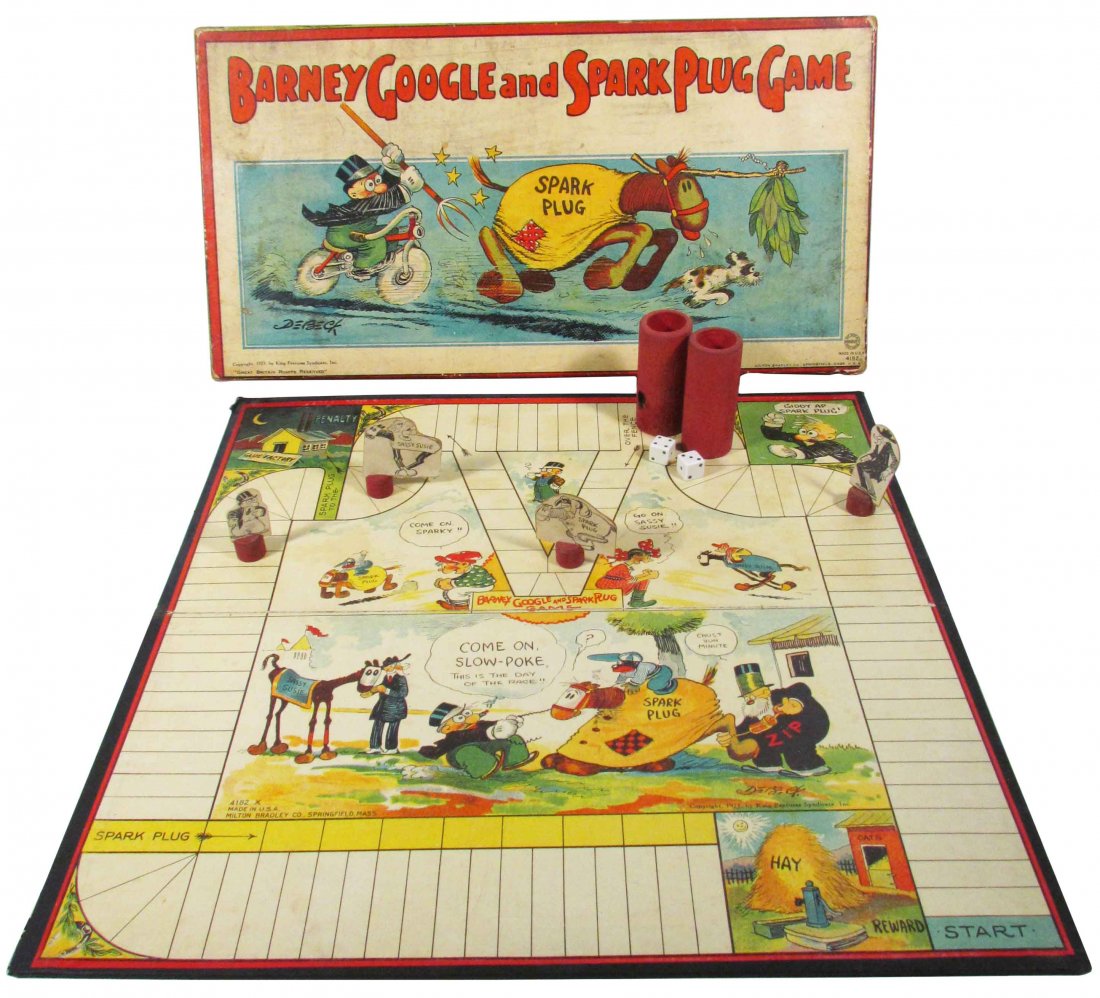 1923 Milton Bradley Board Game