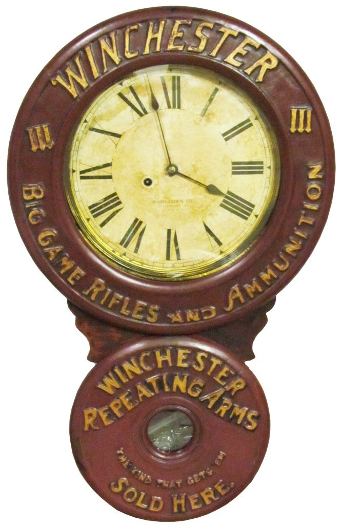 Winchester Advertising Baird Clock