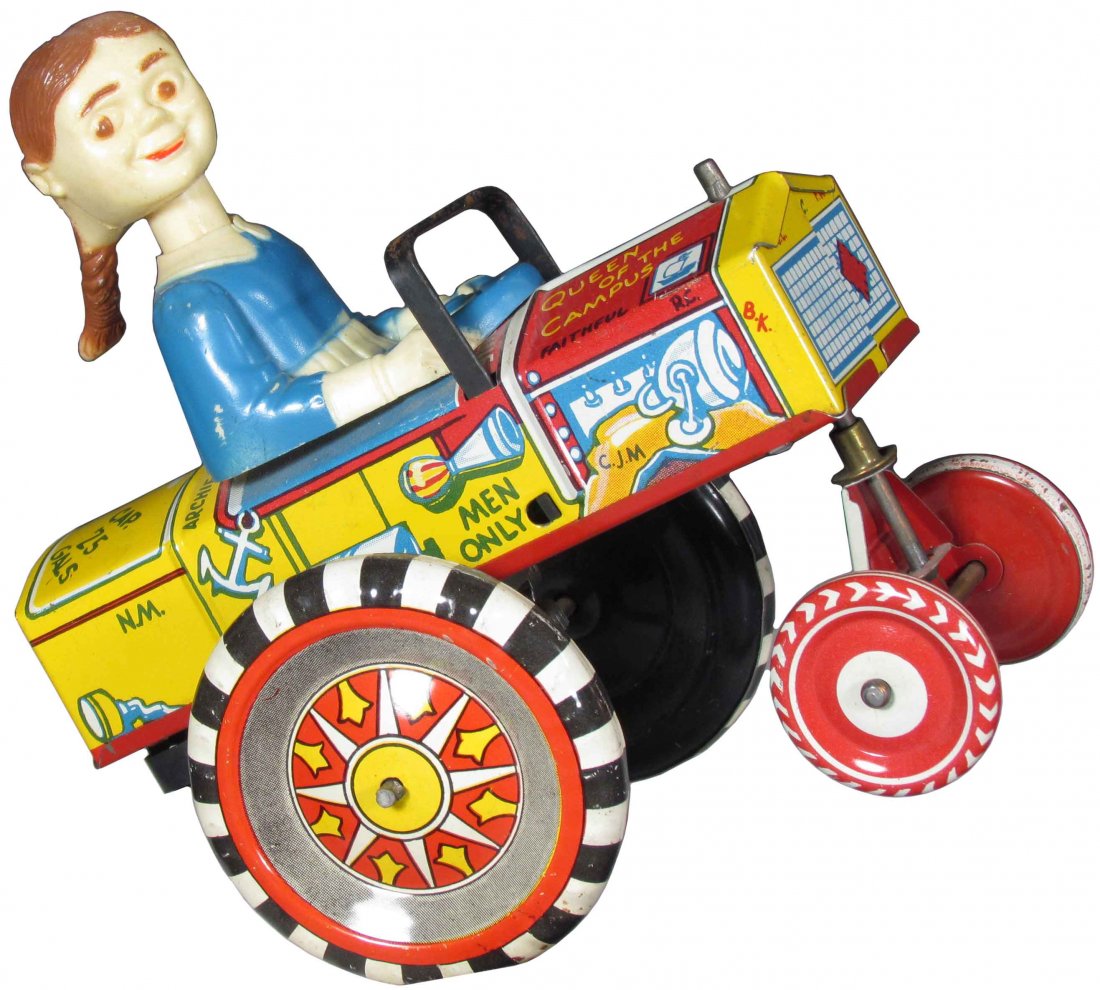 Louis Marx Queen of the Campus Tin Toy Oct 06, 2013 Showtime