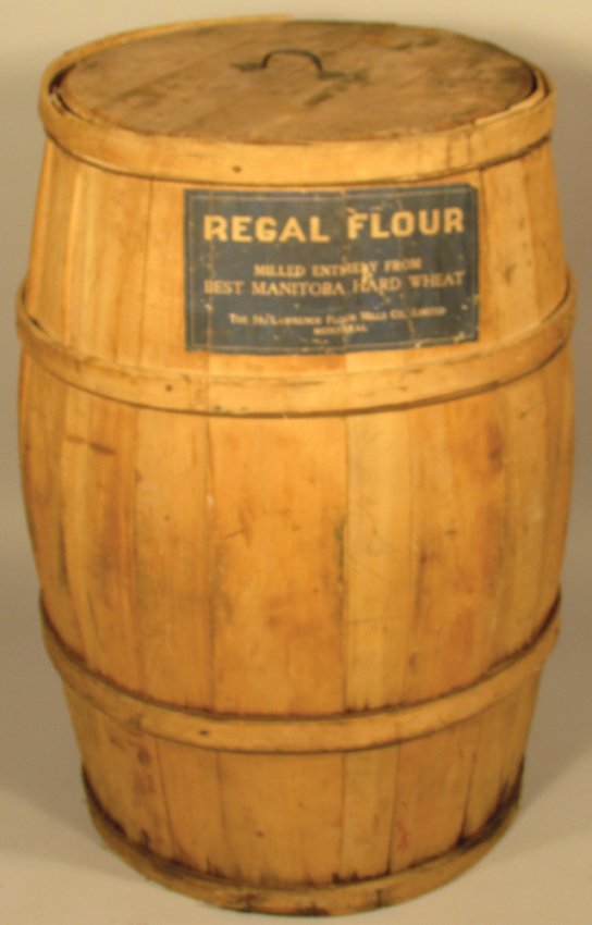 Manitoba Wood Flour Barrel