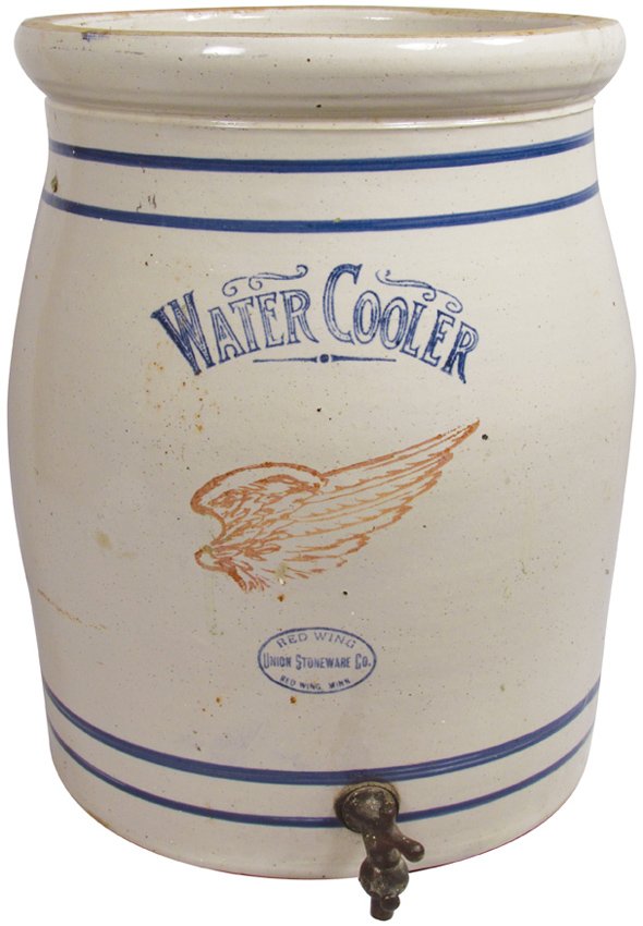 Red Wing Eight Gallon Stoneware Water Cooler