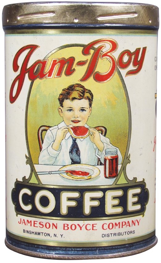 Rare JamBoy Brand 1 Coffee Tin Apr 04, 2014 Showtime Auction