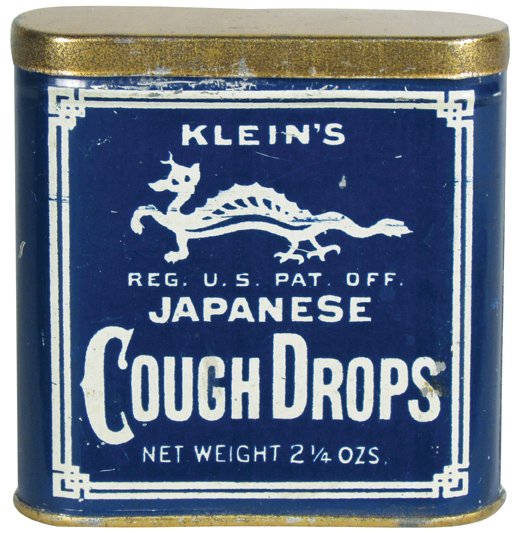 Klein's Japanese Cough Drops Tin