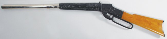 Rare Champion Air Rifle, B-B Gun: Rare Champion Air Rifle, B-B Gun. Forearm embossed with rabbit and eagle. Patented 1899. Beautiful restored condition. 35 inches long.