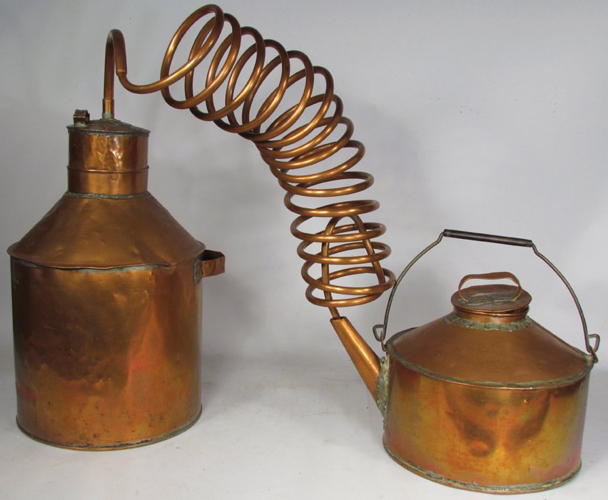 Antique Copper Moonshine Still Oct 04, 2014 Showtime Auction