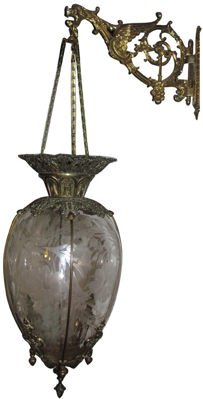 Elaborate Apothecary Hanging Show Globe