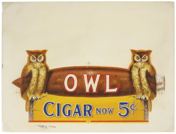Owl Cigars Printer's Proof (1 of 1)