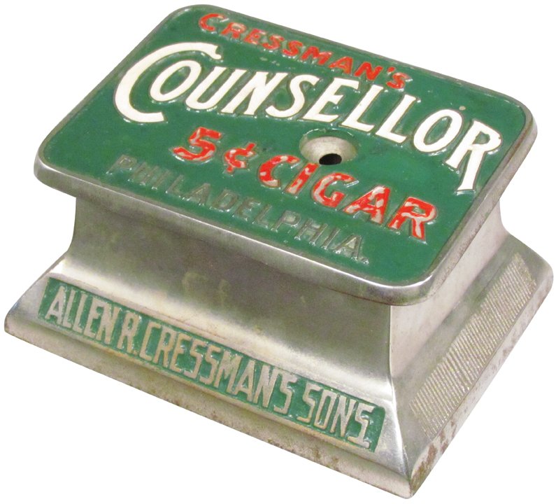 Cressman's Counsellor 5 Cent Cigar Cutter (1 of 2)