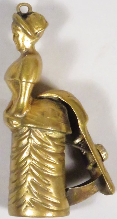 Lady in Bustled Dress Cigar Tip Cutter (1 of 1)