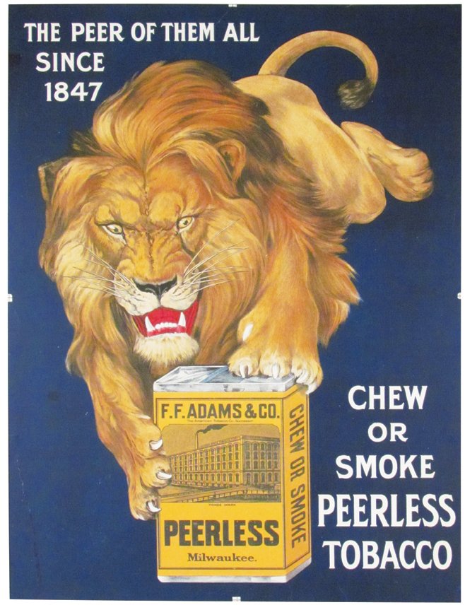 Peerless Tobacco Printer's Proof (1 of 4)