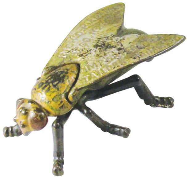 Cast Iron Fly Figural Advertising Match Holder (1 of 3)