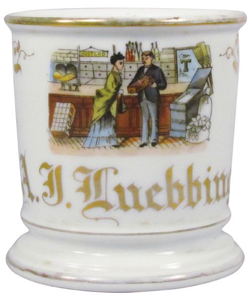 Porcelain Occupational Shaving Mug (1 of 1)