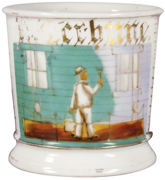 Porcelain Occupational Shaving Mug (1 of 2)