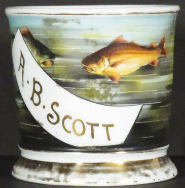 Personalized Shaving Mug for R.B. Scott (1 of 1)