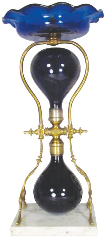 Tufts Crystal Fountain Pharmacy Perfume Display (1 of 1)