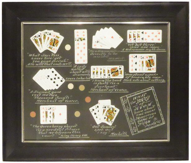 Shakespeare Card Quotations Poster (1 of 1)