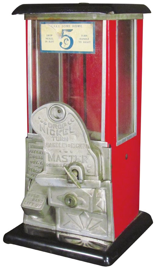 Master Goose Neck Coin Operated Gum Machine (1 of 2)