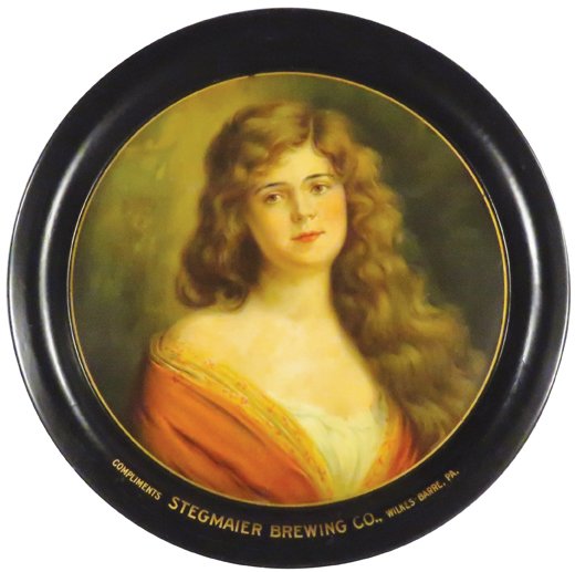 Stegmaier Brewing Company Tin Serving Tray (1 of 1)