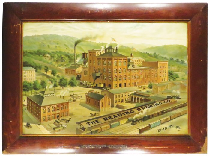 The Reading Brewing Co. Tin Sign (1 of 1)