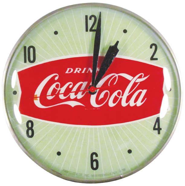 Coca Cola Light Up Clock (1 of 2)
