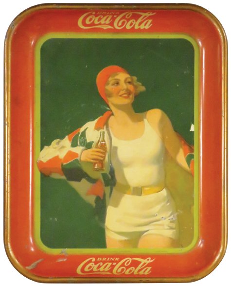 1930 Coca Cola Tin Serving Tray (1 of 1)