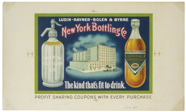 New York Bottling Co. Printer's Proof (1 of 1)