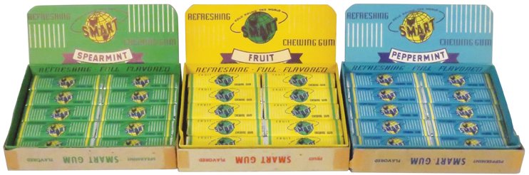 Smart Chewing Gum Store Displays with Product (1 of 1)