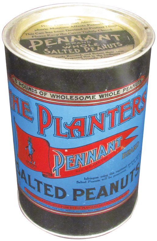 Planter's Peanut Pennant Salted Peanut Tin