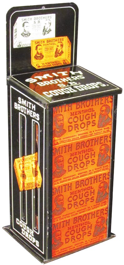 Smith Bros S B Cough Drop Tin Display Case (1 of 2)