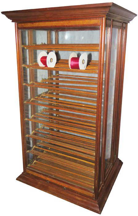 Exhibition Showcase Co. Ribbon Cabinet Ribbon Cabinet - Exhibition Showcase Co. Ribbon Cabinet
