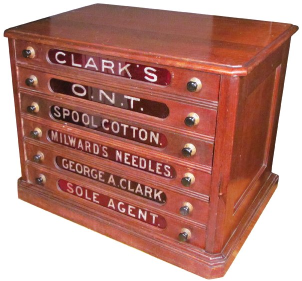 Clark's ONT Spool Cotton Cabinet (1 of 1)