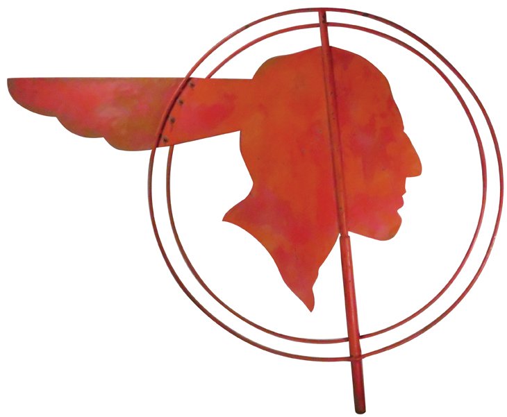 Pontiac Silhouette Outdoor Dealership Sign (1 of 1)