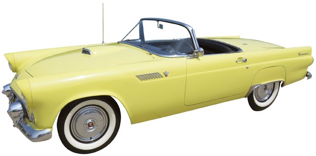 1955 Ford Thunderbird Convertible (1 of 4)