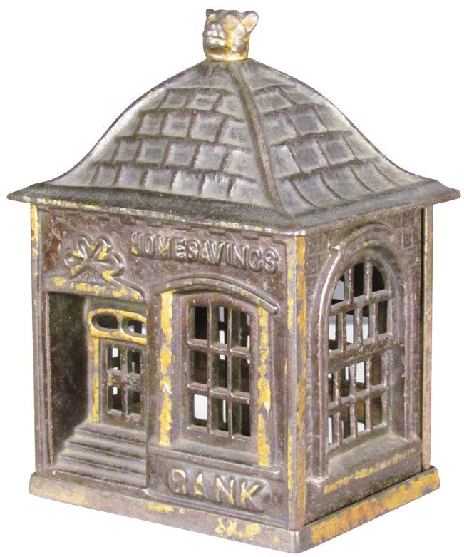 Cast Iron Home Savings Building Still Bank (1 of 2)