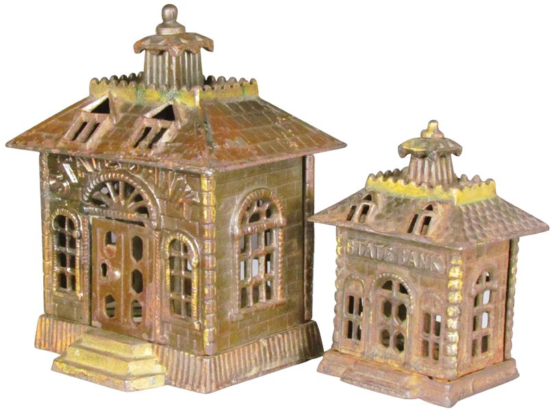 Two Cast Iron State Bank Building Still Banks (1 of 2)