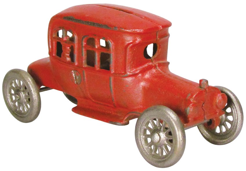 A.C. Williams Cast Iron Auto Still Bank (1 of 2)