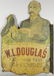 W.L. Douglas Shoe Co. Die Cut Tin Flange Sign - 2