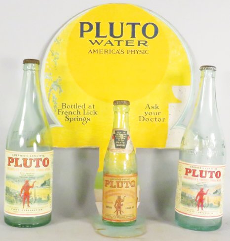Pluto Water Die Cut Cardboard Store Display (1 of 1)